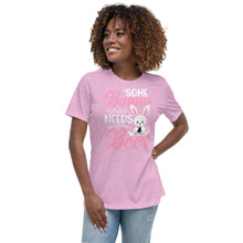 Load image into Gallery viewer, 'Some Bunny Needs Beer' Women's Relaxed T-Shirt