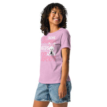 Load image into Gallery viewer, 'Some Bunny Needs Beer' Women's Relaxed T-Shirt