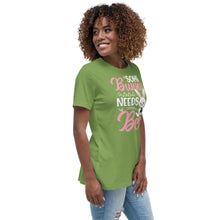 Load image into Gallery viewer, 'Some Bunny Needs Beer' Women's Relaxed T-Shirt