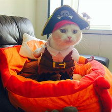 Load image into Gallery viewer, Pirate Pet Costume for Halloween