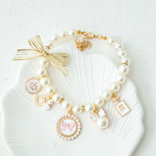 Load image into Gallery viewer, Luxury Coco #5 Pearl Dog Collar Necklace