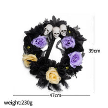 Load image into Gallery viewer, Halloween Autumn Wreath Decoration