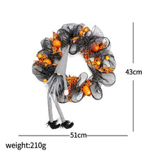 Load image into Gallery viewer, Halloween Autumn Wreath Decoration