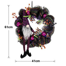 Load image into Gallery viewer, Halloween Autumn Wreath Decoration