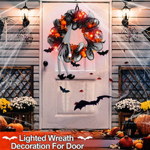 Load image into Gallery viewer, Halloween Autumn Wreath Decoration