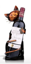 Load image into Gallery viewer, 'Cat Wine Rack Wine Holder'