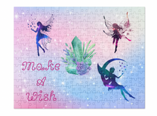 Load image into Gallery viewer, 'Make A Wish Fairies and Crystals' Jigsaw Puzzle