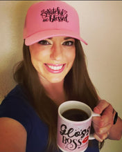 Load image into Gallery viewer, 'Gloss Boss - Rose Gold Pink Sparkle Print' Mug