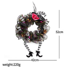 Load image into Gallery viewer, Halloween Autumn Wreath Decoration