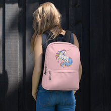 Load image into Gallery viewer, 'Light Pink Unicorn' Backpack