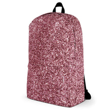 Load image into Gallery viewer, 'Pink Sparkle Glitter Print' Backpack