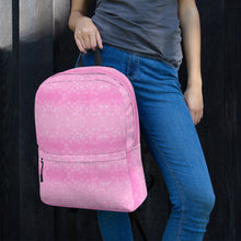 Load image into Gallery viewer, 'Bubblegum Pink Bubble Print' Backpack