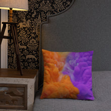 Load image into Gallery viewer, 'Chakra Color Smoke' Basic Pillow