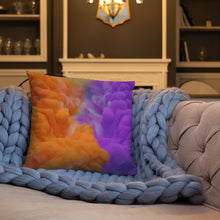 Load image into Gallery viewer, 'Chakra Color Smoke' Basic Pillow