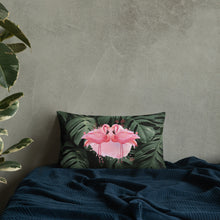Load image into Gallery viewer, 'Flamingo Mingle' Basic Pillow