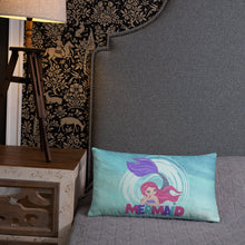 Load image into Gallery viewer, 'Under The Sea Mermaid' Basic Pillow
