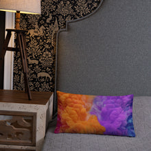 Load image into Gallery viewer, 'Chakra Color Smoke' Basic Pillow