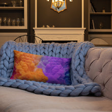 Load image into Gallery viewer, 'Chakra Color Smoke' Basic Pillow