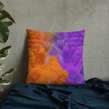 Load image into Gallery viewer, 'Chakra Color Smoke' Basic Pillow