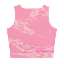 Load image into Gallery viewer, 'Pink Marble Print' Crop Top