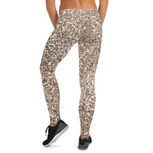 Load image into Gallery viewer, 'Gold Glitter Print' Adult Leggings