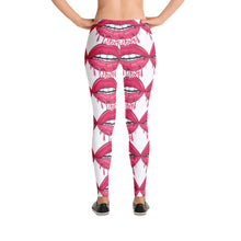 Load image into Gallery viewer, 'I Love You Kiss Lips' Adult Leggings