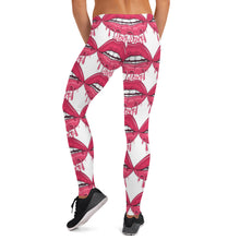 Load image into Gallery viewer, 'I Love You Kiss Lips' Adult Leggings