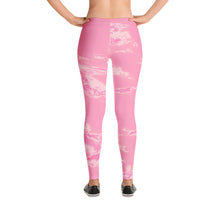 Load image into Gallery viewer, 'Pastel Pink Marble' Adult Leggings