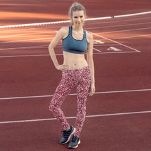 Load image into Gallery viewer, 'Pink Glitter Sparkle Print' Adult Leggings