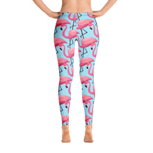 Load image into Gallery viewer, 'Pink Flamingo' Adult Leggings