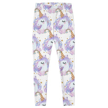 Load image into Gallery viewer, 'Pretty Pastel Rainbow Unicorn' Adult Leggings
