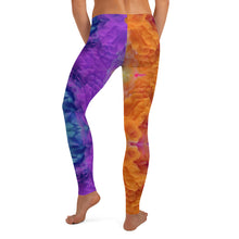 Load image into Gallery viewer, 'Rainbow Smoke Chakra' Adult Leggings
