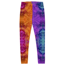 Load image into Gallery viewer, 'Rainbow Smoke Chakra' Adult Leggings