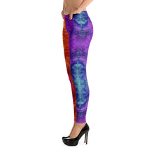 Load image into Gallery viewer, 'Rainbow Smoke Chakra' Adult Leggings