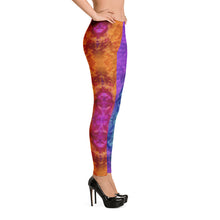Load image into Gallery viewer, 'Rainbow Smoke Chakra' Adult Leggings