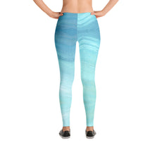 Load image into Gallery viewer, 'Ocean Splash Vibes' Adult Leggings