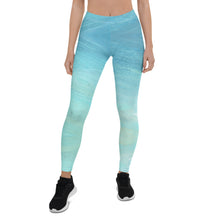 Load image into Gallery viewer, 'Ocean Splash Vibes' Adult Leggings