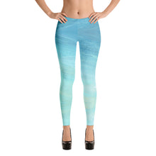 Load image into Gallery viewer, 'Ocean Splash Vibes' Adult Leggings