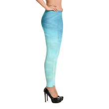Load image into Gallery viewer, 'Ocean Splash Vibes' Adult Leggings