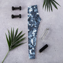 Load image into Gallery viewer, 'Blue Glitter Confetti Print' Adult Leggings