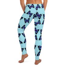 Load image into Gallery viewer, 'Butterfly Blue Sky' Leggings