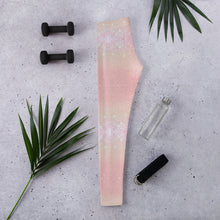 Load image into Gallery viewer, 'Pretty Pink Rose Gold Sparkle Print' Leggings