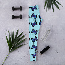 Load image into Gallery viewer, 'Butterfly Blue Sky' Leggings