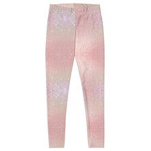 Load image into Gallery viewer, 'Pretty Pink Rose Gold Sparkle Print' Leggings