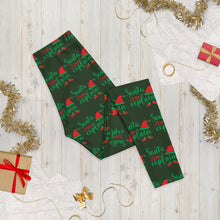 Load image into Gallery viewer, 'Santa, I Can Explain' Christmas Leggings