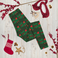 Load image into Gallery viewer, 'Santa, I Can Explain' Christmas Leggings