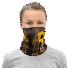 Load image into Gallery viewer, 'Sunflower Basket Bouquet' Neck Gaiter
