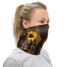 Load image into Gallery viewer, 'Sunflower Basket Bouquet' Neck Gaiter