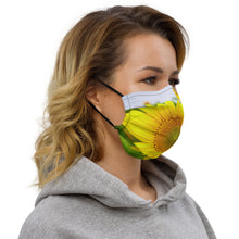 Load image into Gallery viewer, 'Sunflower Garden' Premium face mask