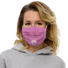 Load image into Gallery viewer, 'Pink Lulu's Luxuries Unicorn' Premium face mask